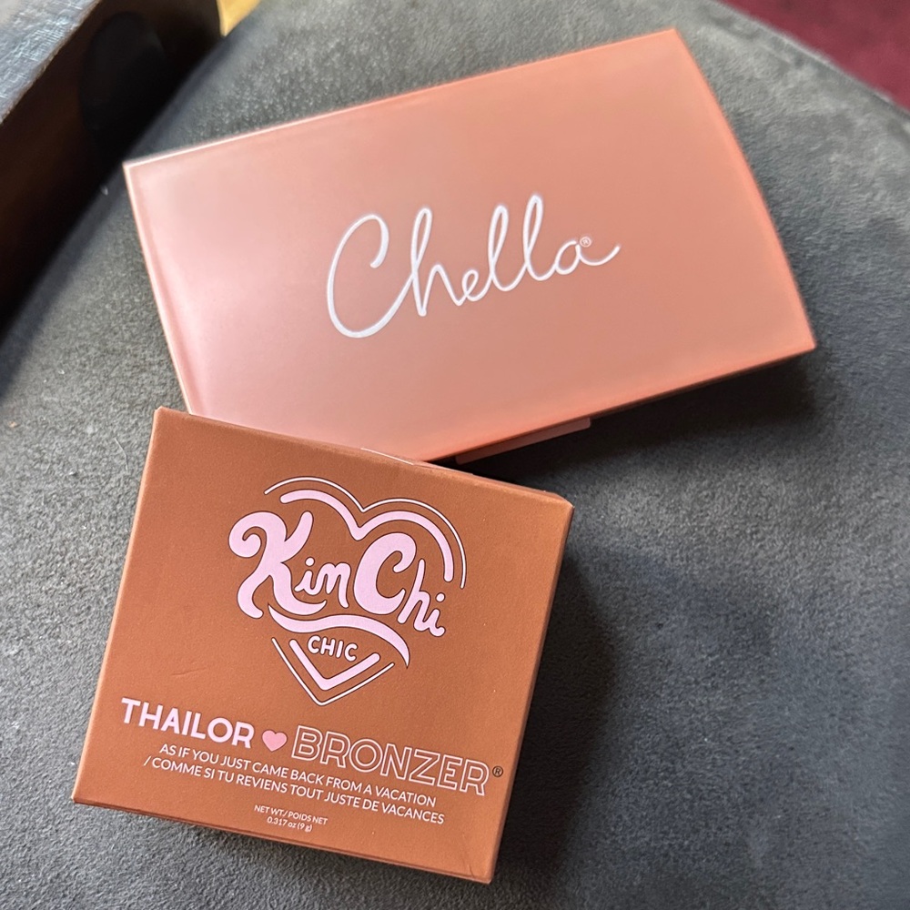 Chella eye shadow & Kim Chi bronzer Bundle ❤️
